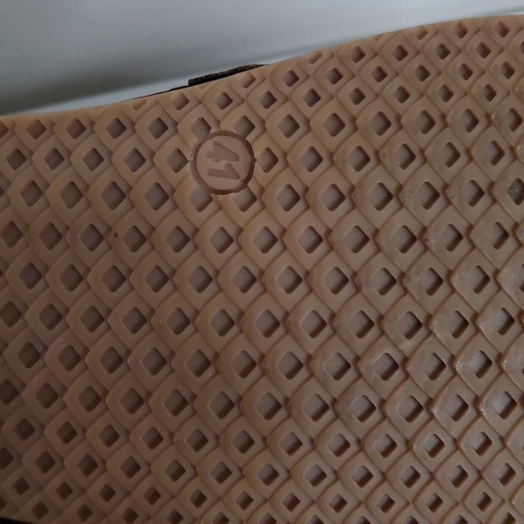 Lemon n’ Lime Leather Ankle Boot Size 41 Brown Lace-up Scrunch Comfort Bootie - Picture 10 of 16